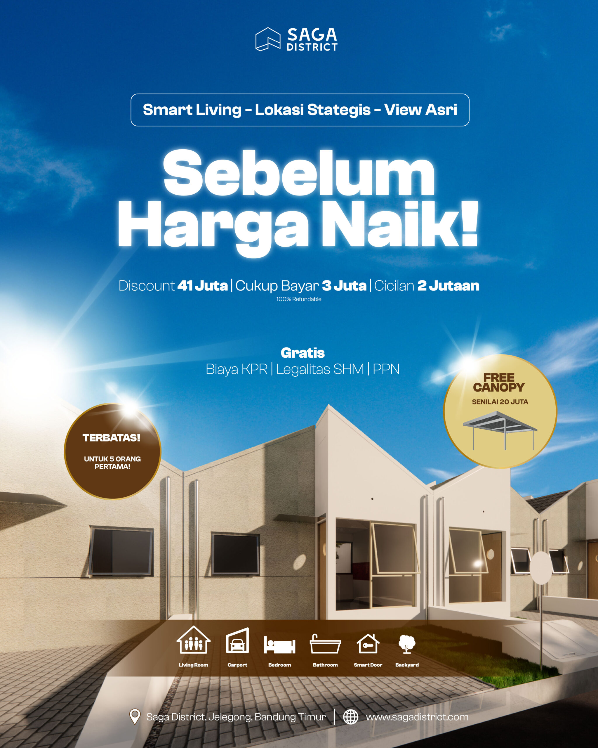 Promo Saga District Februari 2026